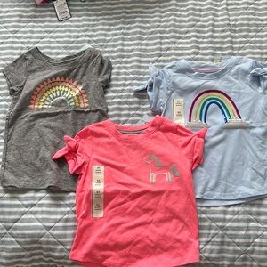 NWT cat and jack 2t lot